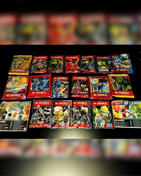 Figurine Lego Ninjago, in seturi mici, SIGILATE (foil packs]