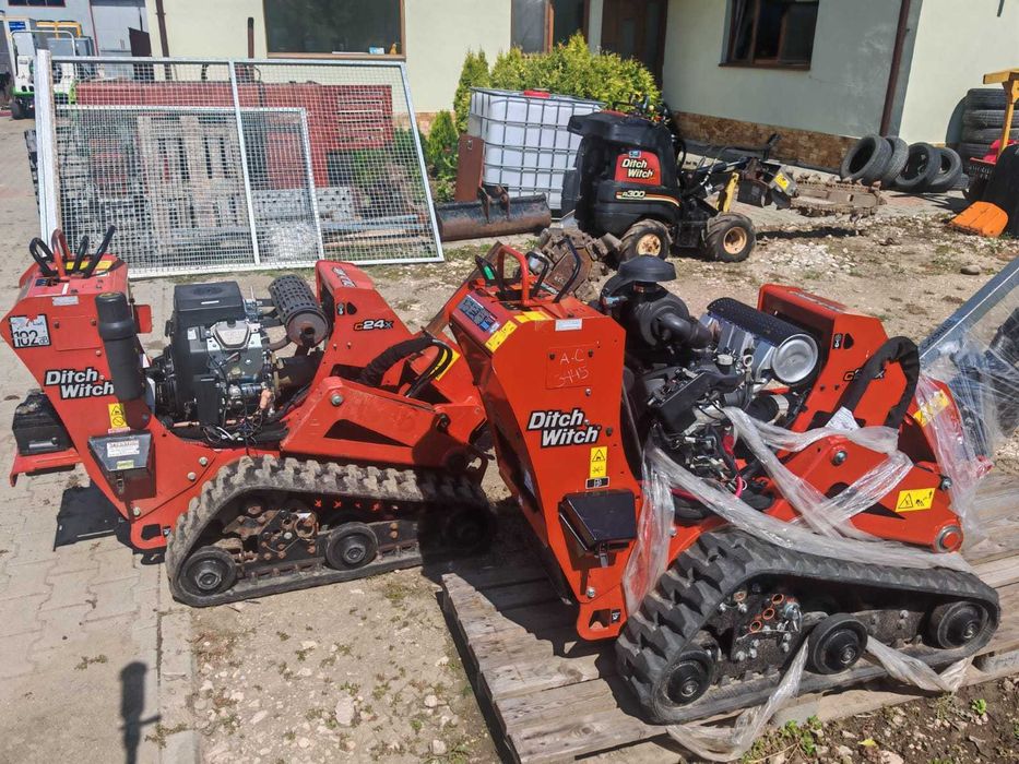 Utilaj de sapat santuri Ditch Witch C24X - gardenlogistic Brasov