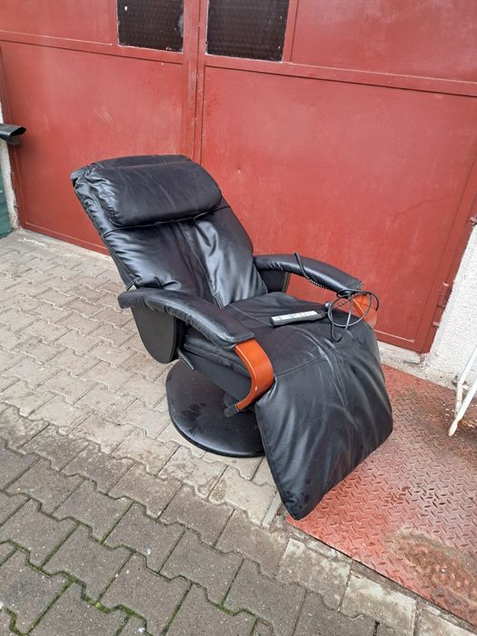 Fotoliu piele cu MASAJ