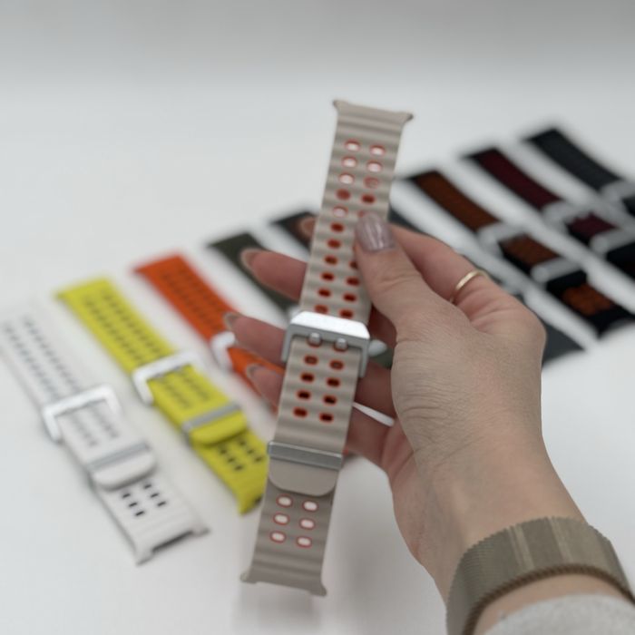 Силиконовa каишкa на дупки за Samsung Galaxy Watch 8 и 8 Classic