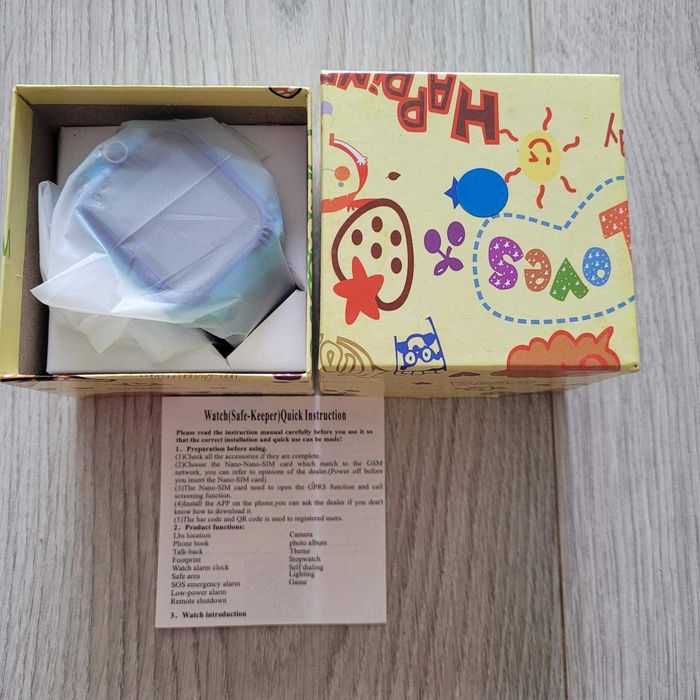 Детски смарт часовник - Чисто нов за момче. 22лв