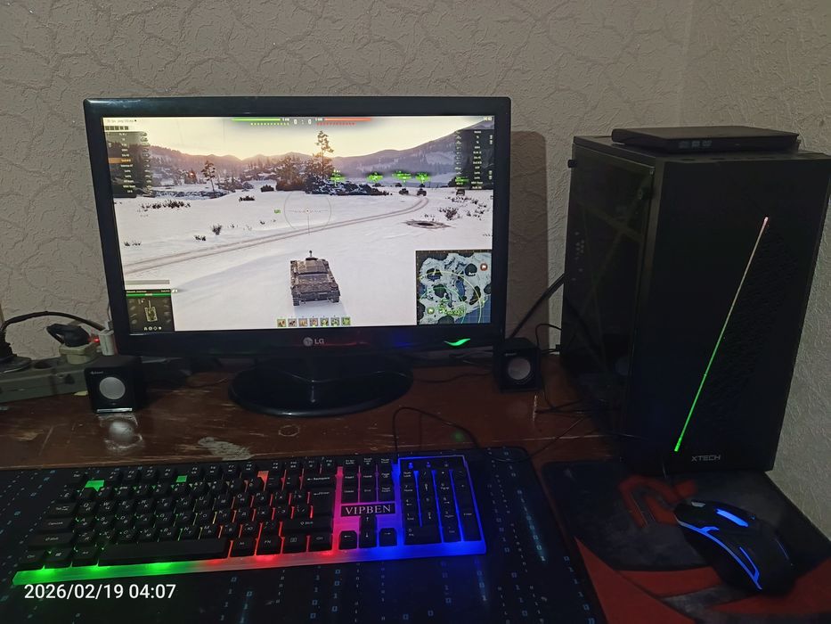 Продам компьютер в заборе  ASRock H61. i7 2600/DDR3/16GB/video GT-730