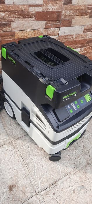 Прахосмукачка  Festool CTL MINI I Контакт Тупалка Отлично състояние като нова Дърводелство