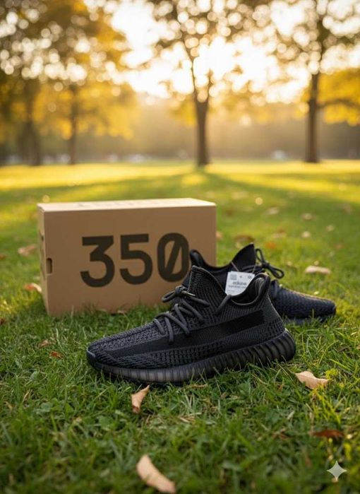 Adidas Yeezy Boost 350 V2 Black - Premium