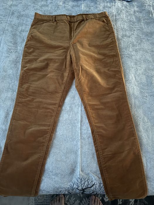 Велветивые брюки от Uniqlo