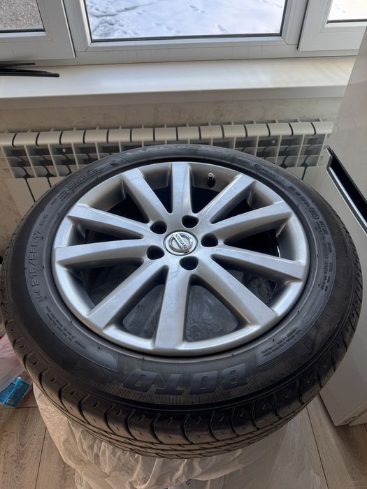 Летние шины с дисками в комплекте 215/55/17