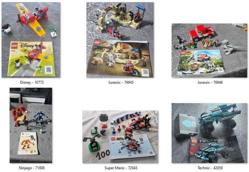 Vand lego diferite modele