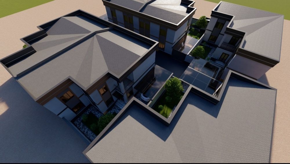 М.Улугбекский р-н! Про-ся 2,4-соток евродом хайтек 7-комнат