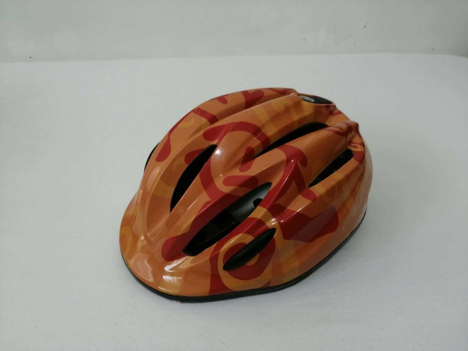 Детска каска за колело размер S оранжево-червена | Kids Bike Helmet Size S Orange Red
