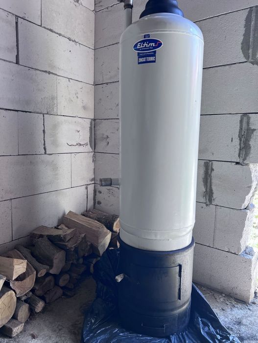 Boiler pe lemne cu focar Eltim ,85L