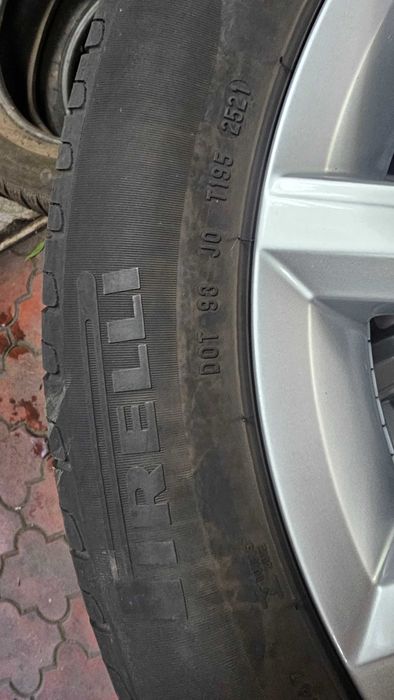 JANTE VW cu anvelope 215/55/17   vara