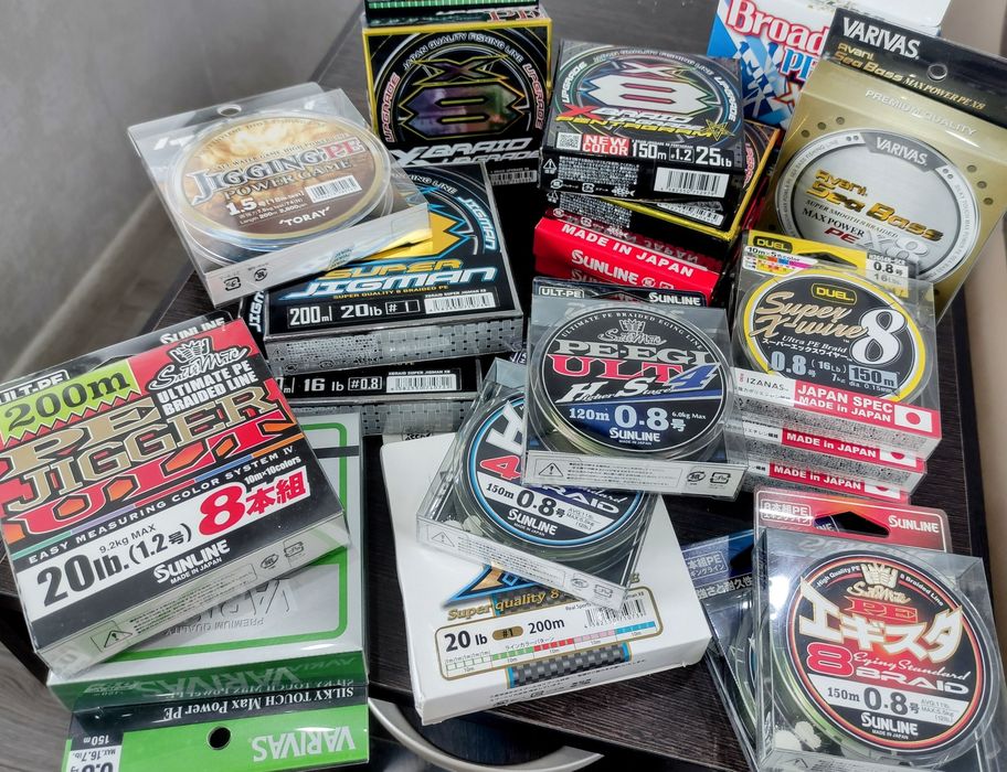 Катушки "Shimano", "Daiwa".