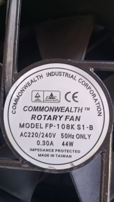 Вентиляторы разные размеры