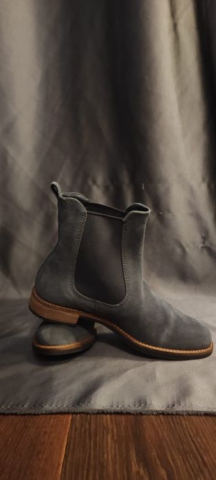 Ботинки Ecco серые