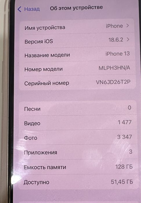 Iphone 13 128GB pink
