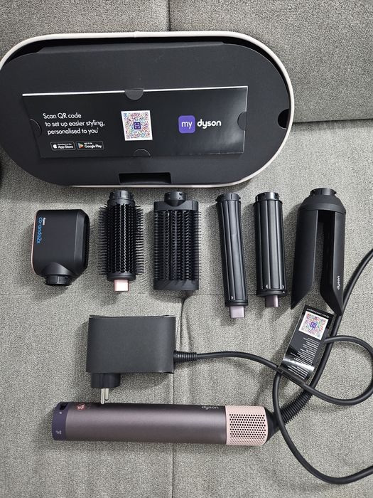 Ondulator multistyler Dyson HS09 Airwrap™ Co-anda2x™, Straight+Wavy (Jasper Plum)