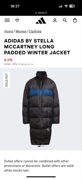 Geaca Adidas mccartney