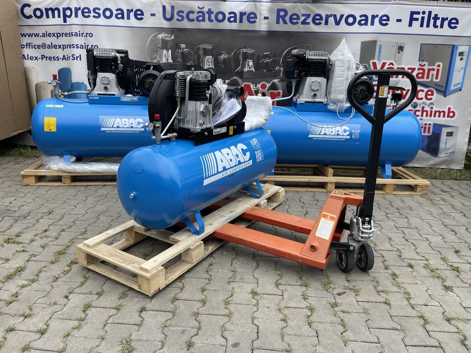 Compresor Profesional cu pistoane 500l/7,5HP/11Bar/5,5kw/Garantie 2ani