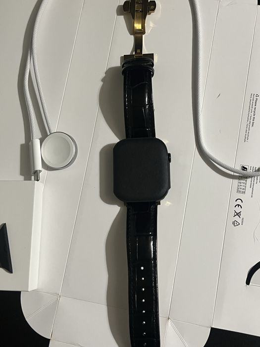 Apple Watch Series 10 46mm Jet Black Al SB M/L GPS