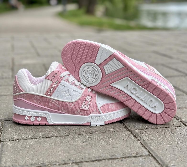 Adidasi LV Trainer Roz - Full Box
