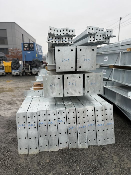 Hala galvanizata noua nefolosita  300mp 5 metri inaltime streasina