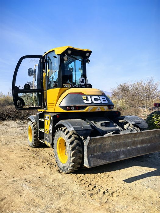 JCB excavator pe roti Hydradig instalație PROLEC