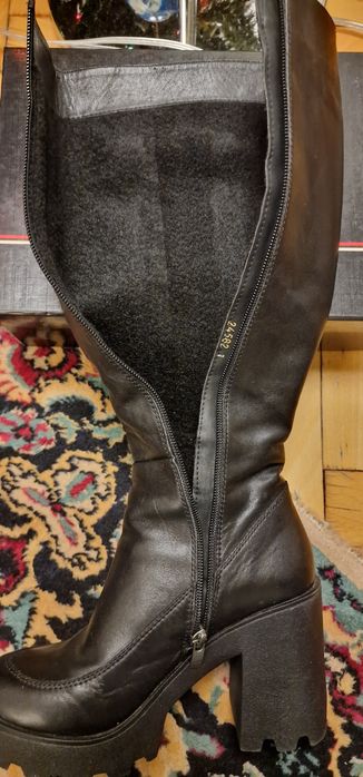 Дамски ботуши естествена кожа