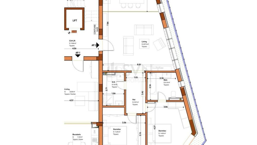 Tineretului Unirii I 3 Camere in Bloc Boutique