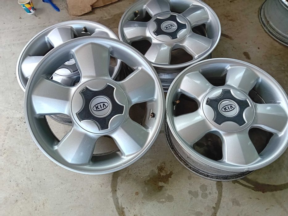 4бр.джанти алуминиеви за Kia 5х1143:16-ки,6,5J16,et45