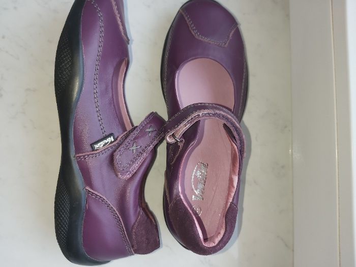 Туфли осенние кожаные для девочки