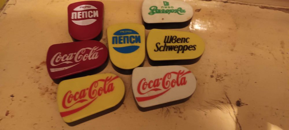 отварачки за бутилки с капачка - пластмасови, ретро