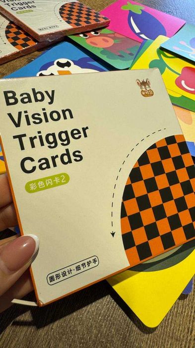 развивающие карточки — Baby Vision Trigger Cards.