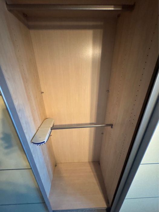 Dressing/Dulap 328/216/66 cm 4 usi culisante crem