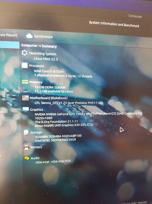 Laptop Gaming/e-Sports ACER Predator Helios 17" 144hz i7/16GB DDR4 GPU GeForce GTX