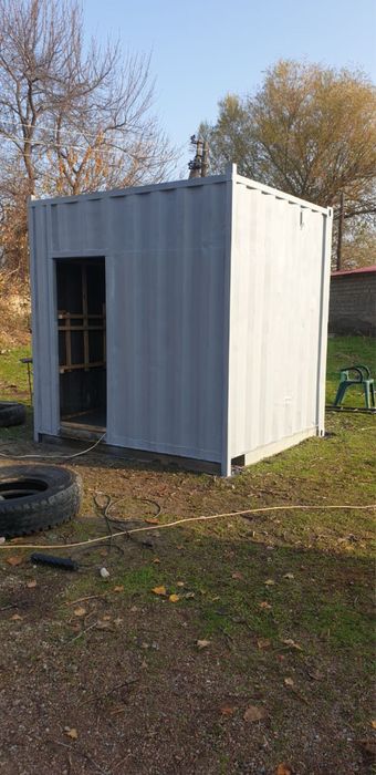 Строительство сауны бани из контейнера модульный перенасное