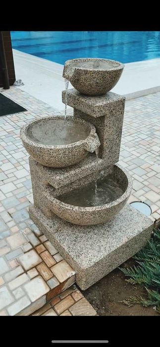 фонтаны, курны, водопады