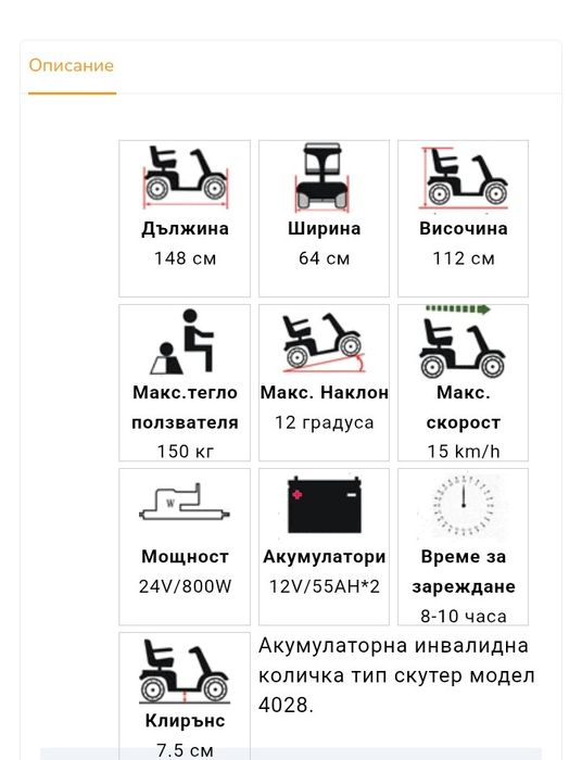 Четириколка за трудноподвижни хора