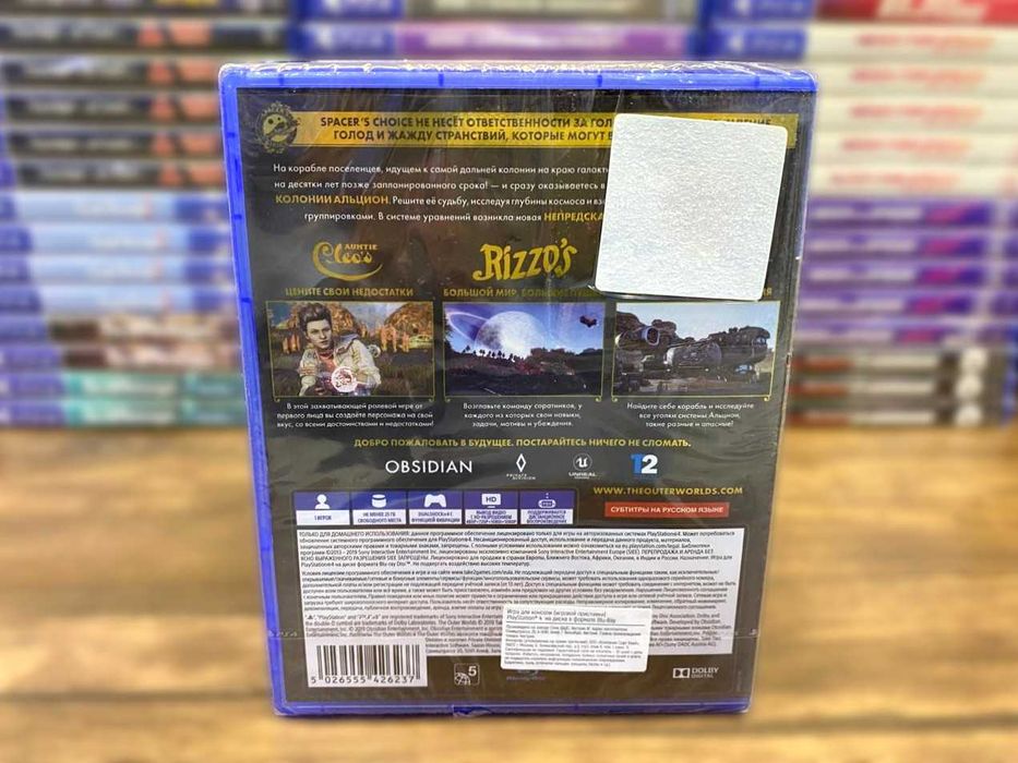 Новый The Outer Worlds PS4/PS5 Большой Выбор Игр