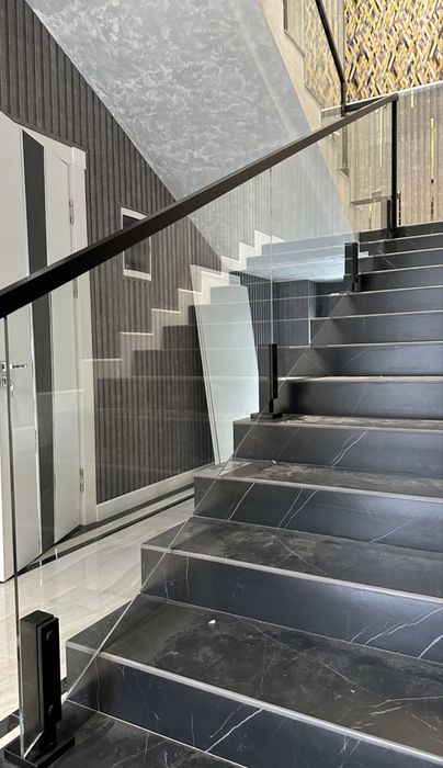 Стеклянные перила