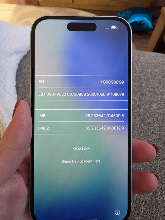 Iphone 15 blue 128 GB