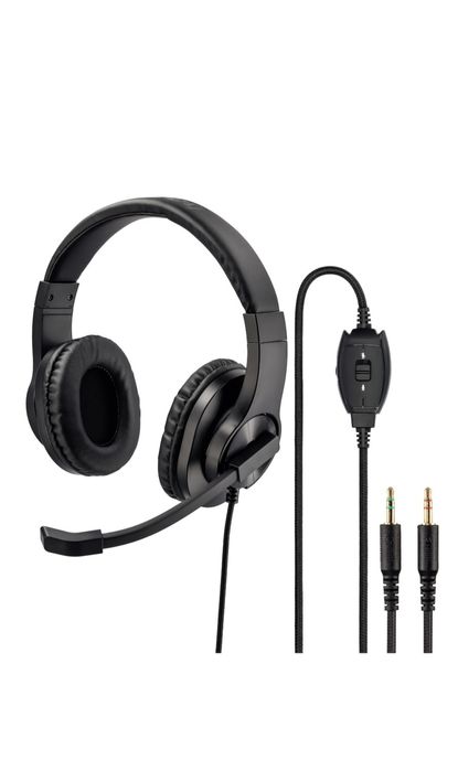 Vând Casti PC Hama HS-P300 Office Headset, Stereo, 2x3.5mm jack, Negru