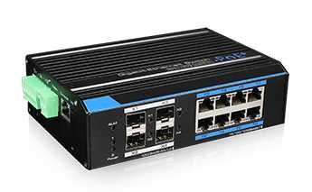 Промышленный управляемый PoE коммутатор UTEPO UTP7308GE-POE