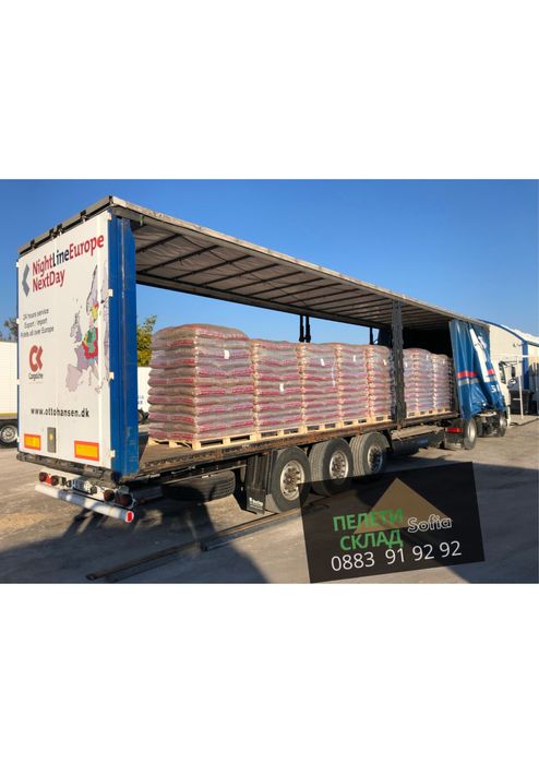 ПЕЛЕТИ  100% БЯЛ БОР  * Клас  А1 ENplus