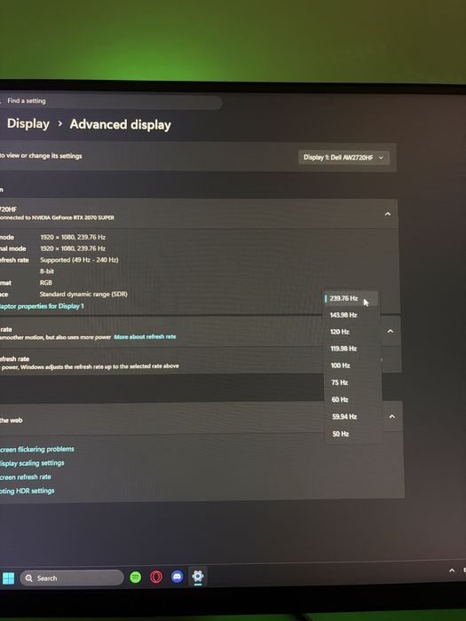 Monitor Alienware