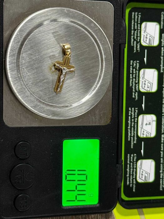 Висулка Златен кръст 1гр