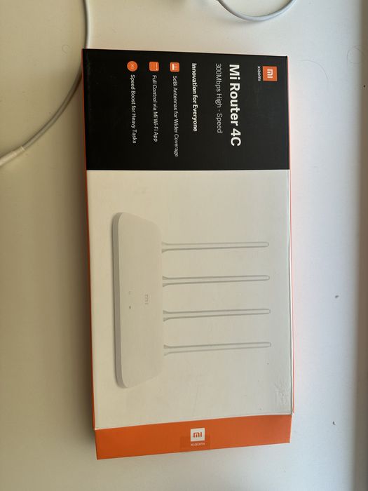 Роутер xiaomi Mi Router 4C 300mbps high speed, новый не использован