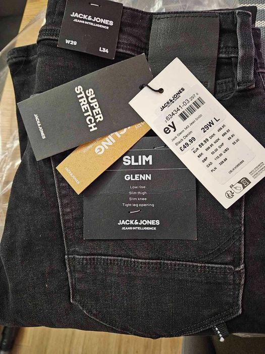 Нови Дънки Jack and Jones Glenn 343 Jean от SportsDirtct