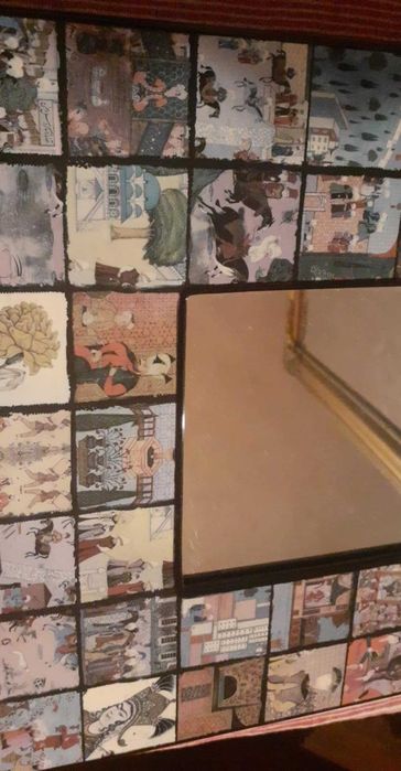 Продавам квадратно огледало в източен стил