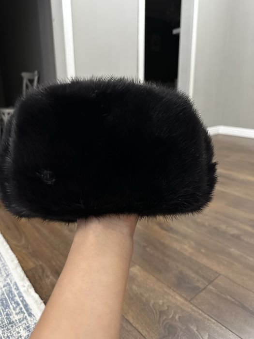 Ушанка норковая мужская