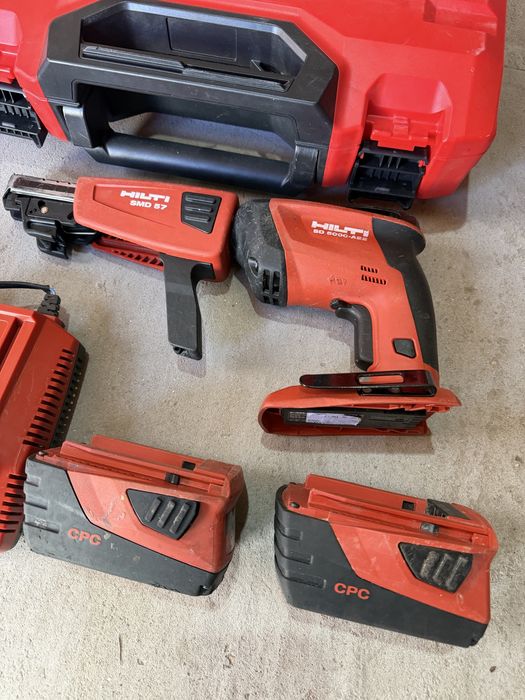 Hilti SD 5000-A22 + SMD 57 винтоверт за гипсокартон